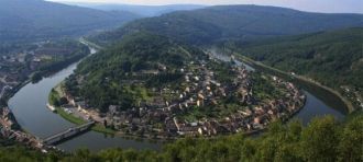 Шарлевиль-Мезьер с высоты.