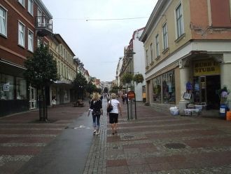 Городские жители и гости города Уддевалл