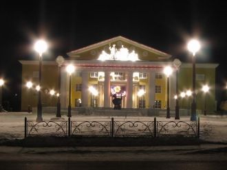 Ночной город Верхняя Салда, Свердловская