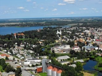 Вид на город&nbsp;Биржай.