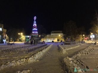 Ночной город Котовск.