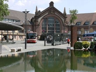 Центральный вокзал города Оснабрюка