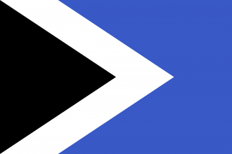 Флаг города Брунталь.
