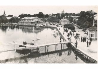 Историческое изображение Хаапсалу.