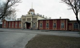 Железнодорожный вокзал.