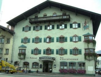 На улицах города Вёргль.