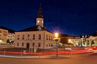 Ночной вид Есеника