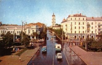 Покровская площадь Сумы, советское время
