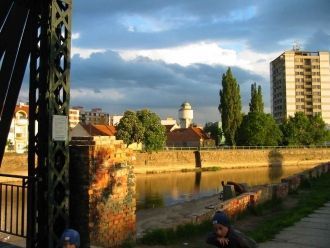 Водохранилище в Бржецлаве.