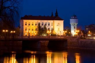 Ночной&nbsp;Бржецлав. Чехия.