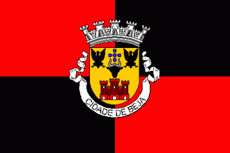 Флаг города Бежа.