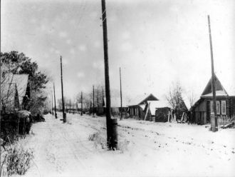 Город Попрад в прошлом.