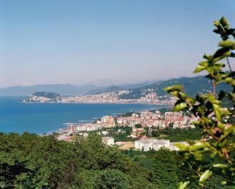 Панорама города Гиресун.