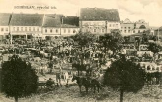 Собеслав в прошлом.&nbsp;