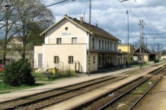 Железнодорожная станция.