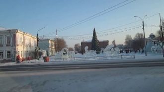 Минусинск 1.01.2016 г.ёлка.