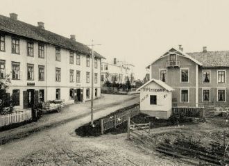 Старое фото Эльверума.