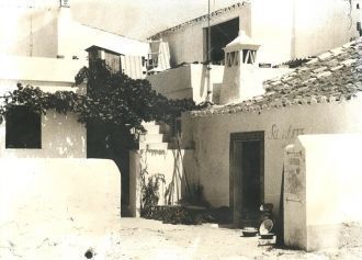 Старая фотография города Тавира.