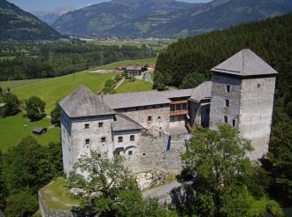 Средневековый замок Burg Fischhorn – гла