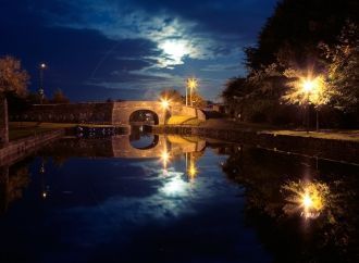 Ночные пейзажи города Маллингар, Ирланди