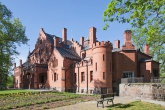 Замок Сангасте.&nbsp;Валга, Эстония.