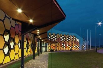 Валга ночью.