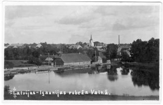 Историческое изображение Валги.