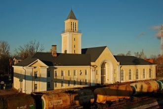 Железнодорожный вокзал Валги.