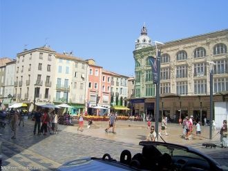 Франция Центр города, Нарбонна Франция.