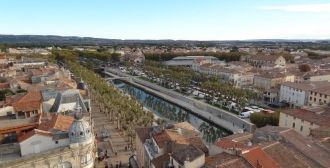 Панорама города Нарбон.