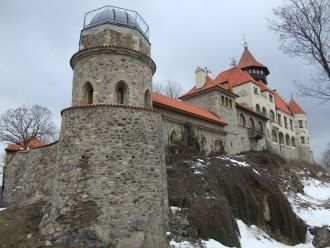 Замок города Мост.