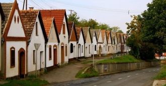 Улица в г. Кишкунфеледьхаза.