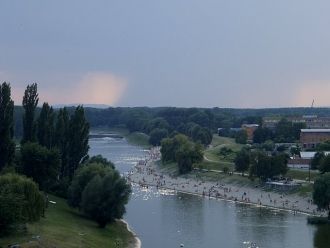 Город Байя с высоты.