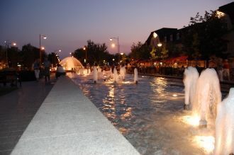 Вечерний город&nbsp;Дьюла.