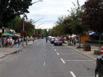 На улице города Хайдусобосло.