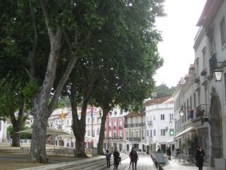 На одной из улиц Алкобаса.