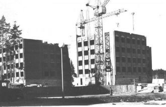 Старое фото Висагинаса.