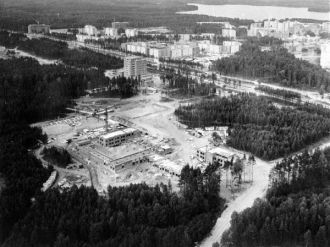 Старое фото Висагинаса.