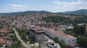 Город Крагуевац, Сербия.