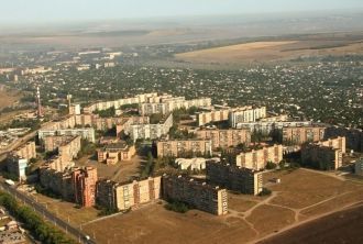 Краматорск с высоты.