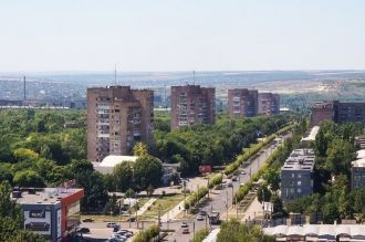 Краматорск с высоты.