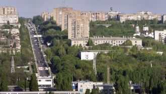 Краматорск с высоты.