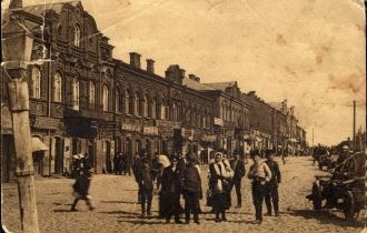 Историческое изображение Резекне.