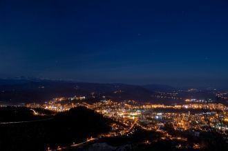 Габрово ночью.