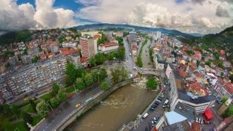 Габрово с высоты птичьего полета.