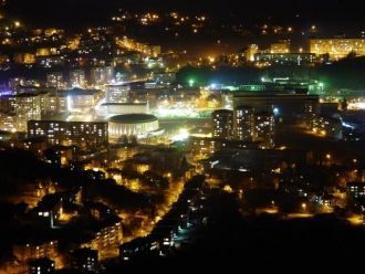 Ночной г.  Габрово.