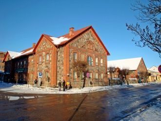 Улица в г. Мадона.