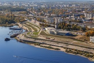 Дзержинск с высоты птичьего полета