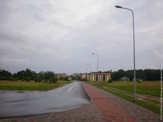 Улицы Латвийского города Саласпилс.