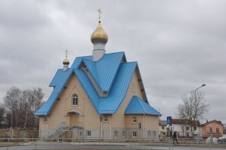Церковь в Саласпилсе.